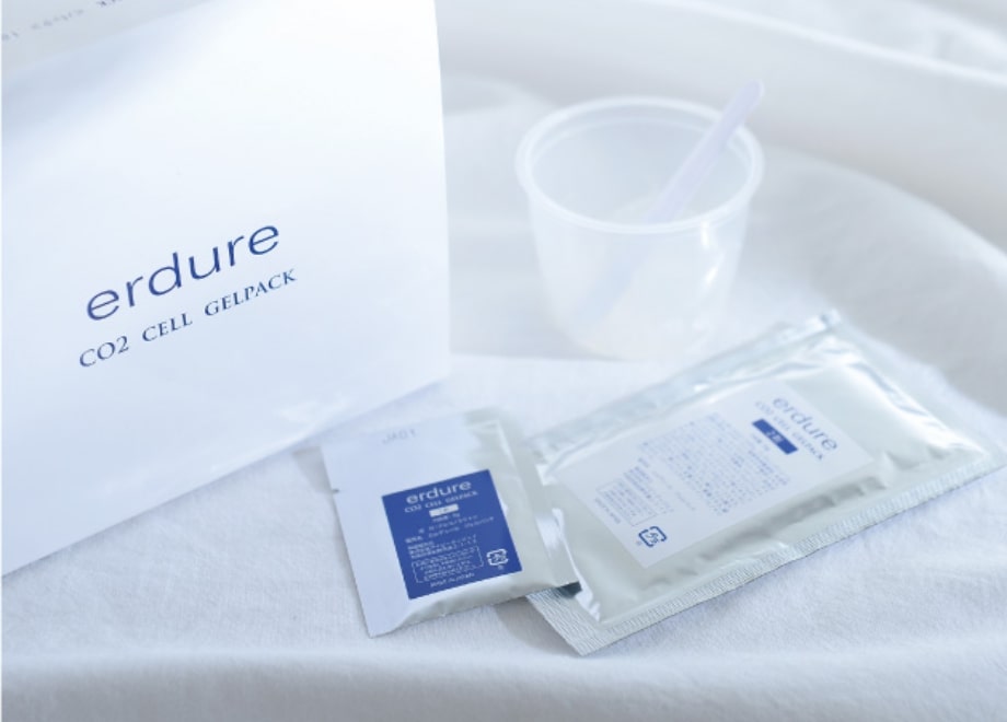 erdure 高濃度炭酸ジェルパック co2 CELL GELPACK