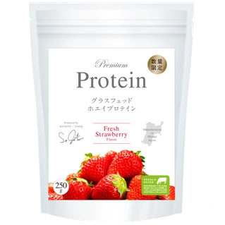 UGOQ Premium Protein Fresh Strawberry(ウゴク グラスフェッドホエイプロテイン フレッシュストロベリー)