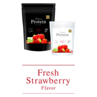 UGOQ Premium Protein Fresh Strawberry(ウゴク グラスフェッドホエイプロテイン フレッシュストロベリー)